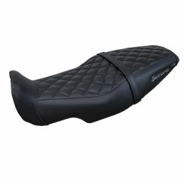 Seat cover Sydney Comfort 1BL with logo for BENELLI leoncino 800