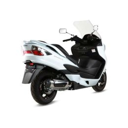 MIVV Urban komplettes Auspuffsystem genehmigt aus Edelstahl SUZUKI Burgman 400 2006-2016