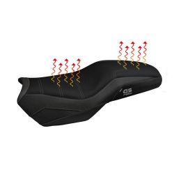 Sitzbezug Heating comfort 6BL mit logo für BMW f 850 gs adventure