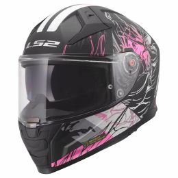 Casco integrale LS2 FF811 VECTOR II DARFLO nero rosa