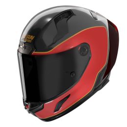 Casco integrale NOLAN X-804 RS Ultra Carbon Asso di Picche 356 nero rosso