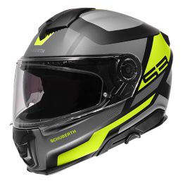 Casque intégral SCHUBERTH S3 Daytona Noir Gris Jaune