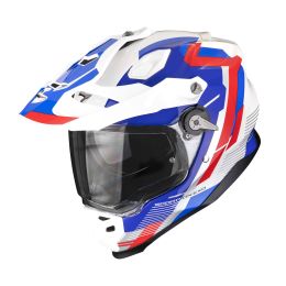 Scorpion EXO ADF-9000 AIR Patrol Enduro Dual-Road Helm blau rot