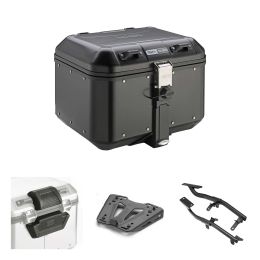 Kit bauletto GIVI TREKKER DOLOMITI nero 46L per KTM