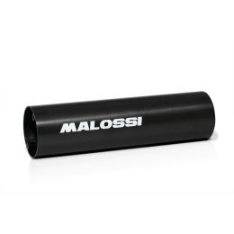 MALOSSI schwarz eloxierter Aluminium-Schalldämpfer mit einem Außendurchmesser von 60