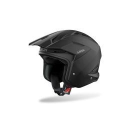 Casco Jet Trial AIROH TRR II Nero Opaco