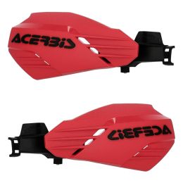 ACERBIS protège-mains ouverts rouge/noir K-Linear bkt