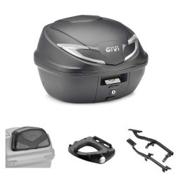 Kit bauletto GIVI B360 TECH nero fumè 39L per YAMAHA TRACER 7 GT