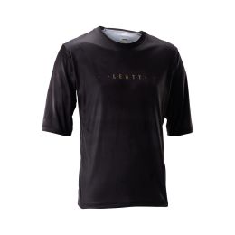 LEATT Gravity 4.0 T-shirt technique VTT noire respirante IceYarn UPF50