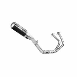 Vollständige MIVV Mk3 Auspuffanlage aus Carbon für KAWASAKI Ninja 650 2024-2025