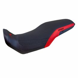 Sitzbezug Malmo Ultragrip Comfort 3RD mit logo für HONDA transalp 750