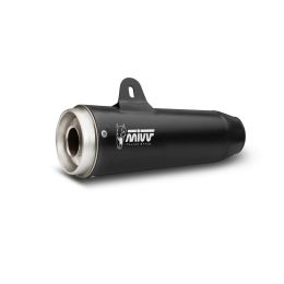 MIVV Ghibli Noir Silencieux Double Échappement pour MOTO GUZZI V7 Classic/Special