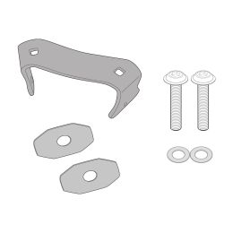 GIVI 5145KIT Side frames mounting kit without rear rack