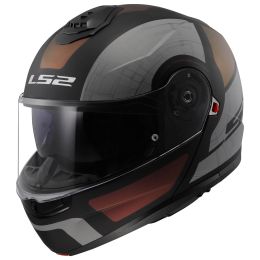 Casco Modulare LS2 FF908 STROBE II Orion Nero Opaco Grigio