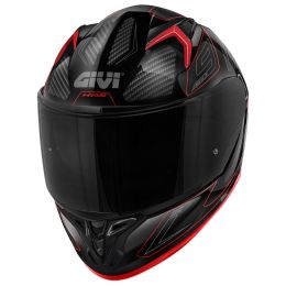 Integralhelm GIVI 50.9 Enigma Schwarz Titan Rot