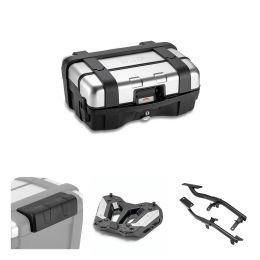 Kit bauletto GIVI TREKKER alluminio 33L per YAMAHA MT07