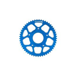 Corona 53 denti Stage6 Blu per peugeot/rieju
