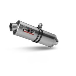MIVV Oval Slip-On Auspuff genehmigt aus Edelstahl für YAMAHA Tenere 700