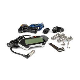 Stage6 Racing Universal Motorbike Speedometer Instrumentation Approved White