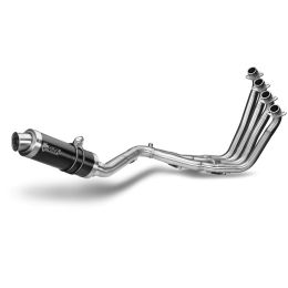 MIVV GP Vollschwarz Auspuff für HONDA CB 650 F