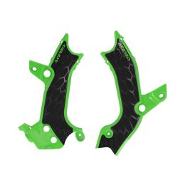 ACERBIS X-Grip Frame Protector Green/Black for KAWASAKI