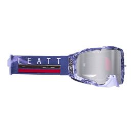 Masque cross LEATT Velocity 6.5 Giraffe violet lentille argent 50%