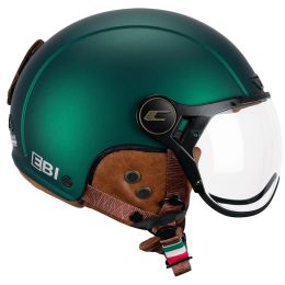 Casco Omologato Sci e E-Bike CGM 801V EBI VINTAGE Verde Satinato