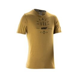 LEATT Gravity 3.0 MTB Technical Shirt Breathable Brown UPF 50 DriRelease®