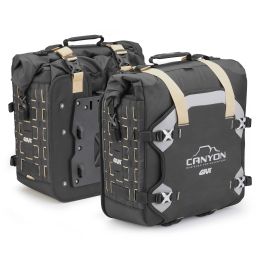 GIVI GRT709B CANYON Pair of Unifit side bags waterproof 35L