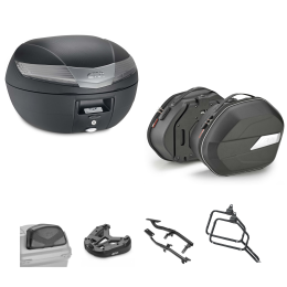 Kit GIVI bauletto V40 TECH borsa WL900B nero fumè 40/25L per SUZUKI DL V STROM
