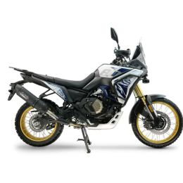 GPR Furore-X Slip-On Auspuff genehmigt schwarzes Titan für Voge DS 800 Rally