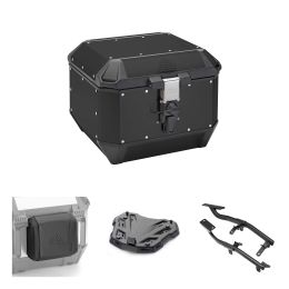 Kit bauletto GIVI TREKKER ALASKA nero 44L per MOTO MORINI X-CAPE