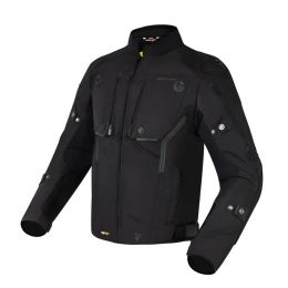 REBELHORN BORG Black Men's Motorcycle Jacket