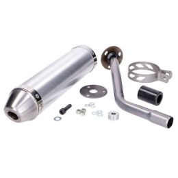 GIANNELLI Schalldämpfer 2-Takt Enduro/Cross aus Aluminium