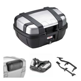 Kit bauletto GIVI TREKKER alluminio 52L per YAMAHA MT07