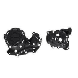 ACERBIS black clutch/ignition cover protections and mounting kit for Yamaha