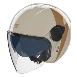 Casco jet urbano NOLAN N20-2 Visor Impeto 343 avorio ocra