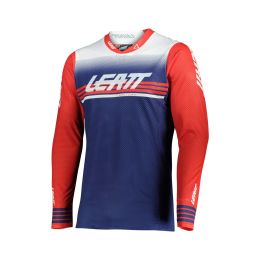 Maglia motocross LEATT Moto 5.5 UltraWeld Royal 2022 blu rete elasticizzata