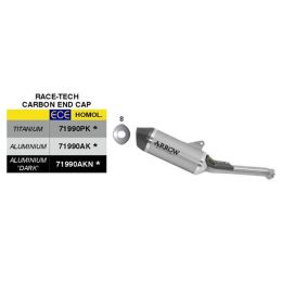 Silencieux Slip-On en Aluminium ARROW Race-Tech Approuvé pour KTM 790 Adventure