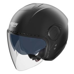 Casco jet urbano NOLAN N20-2 Visor Classico 302 nero opaco