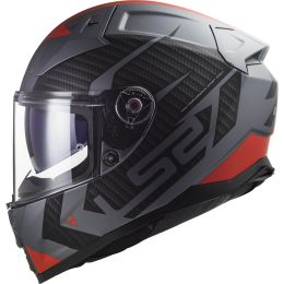 Casques Integraux LS2 FF811 VECTOR II Splitter Rouge Mat Titane