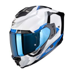 Casco integrale Scorpion EXO-1500 AIR Arena bianco blu