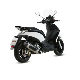 MIVV Urban Komplettauspuff aus Edelstahl für PIAGGIO Beverly 125 2014-2016