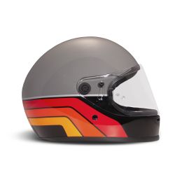 Casco Integrale DMD RIVALE Blade Grigio Nero Rosso