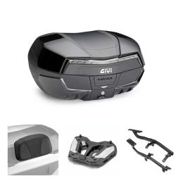 Kit bauletto GIVI MAXIA 5 TECH nero fumè 58L per MOTO MORINI X-CAPE