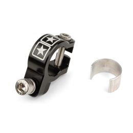 STAGE6 CNC Aluminum Exhaust Clamp Black