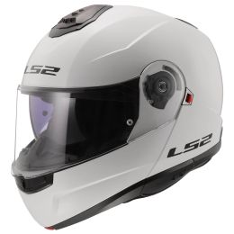 Casco Modulare LS2 FF908 STROBE II Solid Bianco Lucido