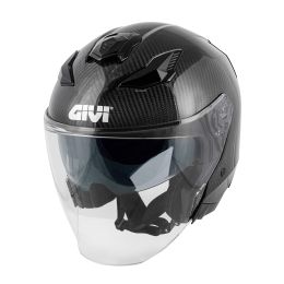 Casco jet urbano GIVI X31 Carbon nero lucido