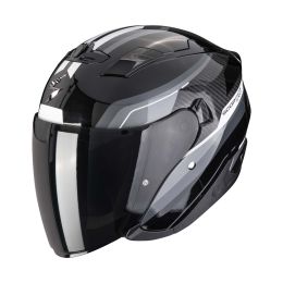 Casco jet urbano Scorpion EXO-230 Hipe nero argento