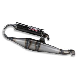 Échappement complet GIANNELLI pour scooter SHOT V4 pour Malaguti F12 PHANTOM 50 Air